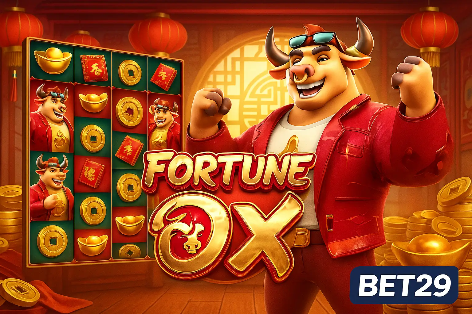 Fortune Ox no BET29 - Aposte Agora e Reivindique Seus Ganhos