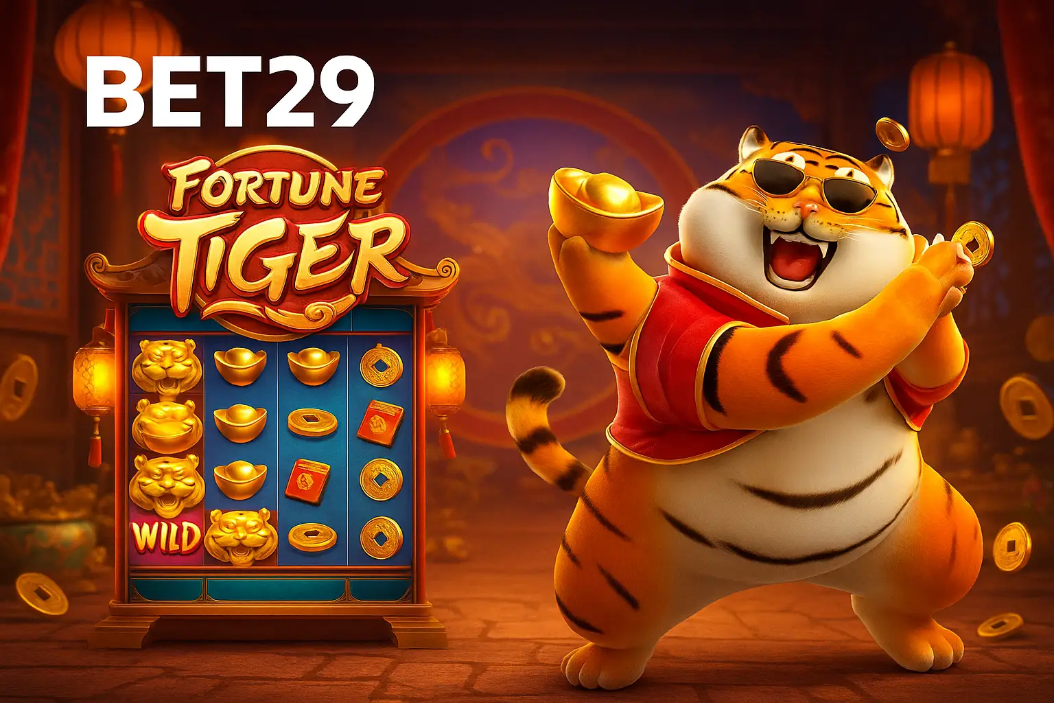 Fortune Tiger é um jogo imperdível no BET29 Casino